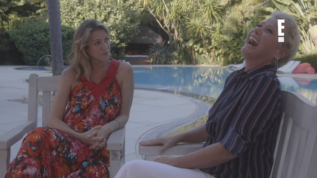 Luana Piovani entrevista Xuxa Meneghel / Reprodução Canal E!