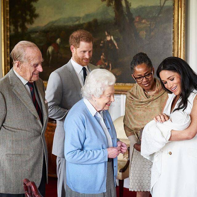 Família Real dá boas vindas a Archie, filho de Megan Markle e Príncipe Harry / Foto: Reprodução Instagram