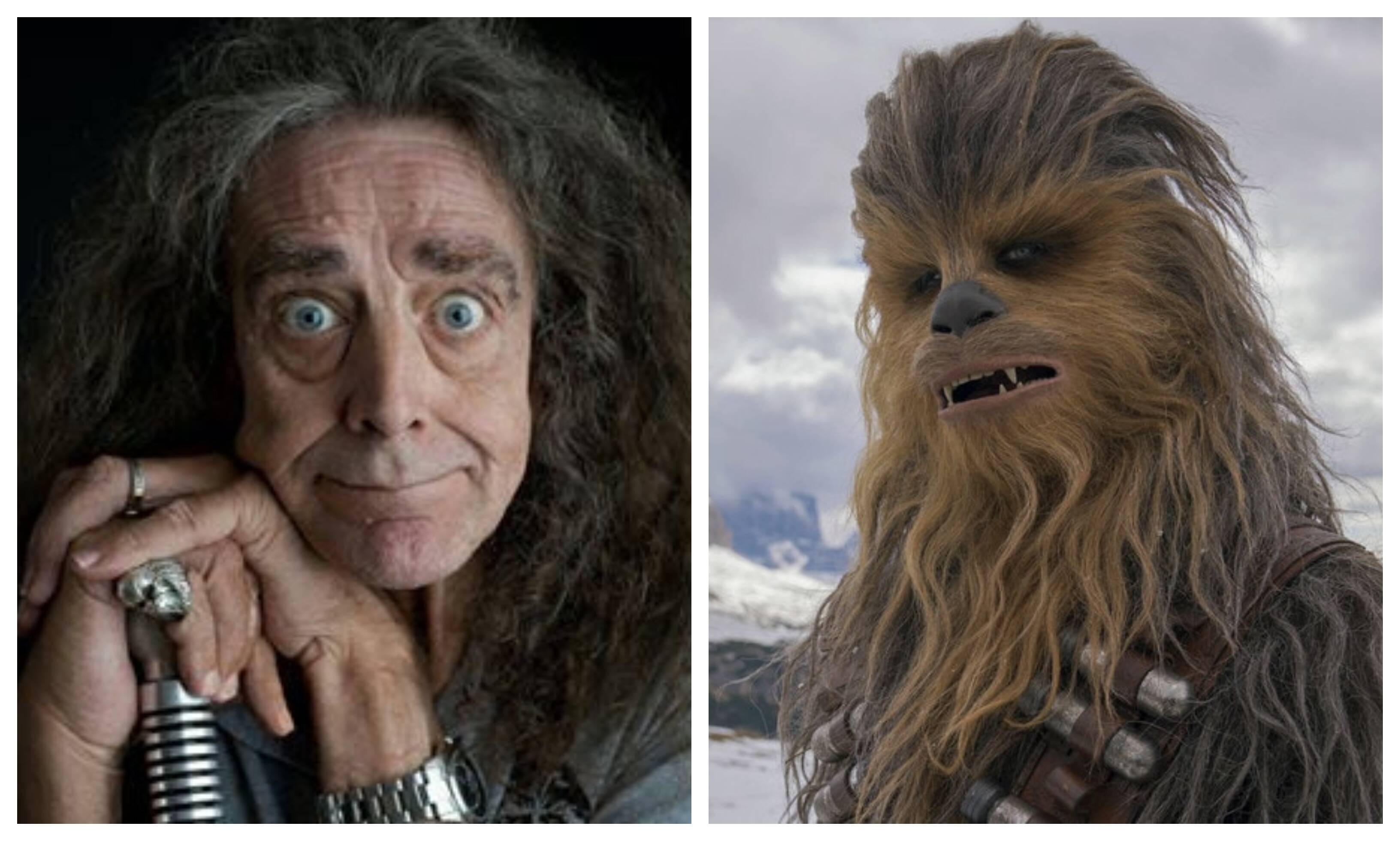 Quem é o ator por dentro de Chewbacca em Star Wars?