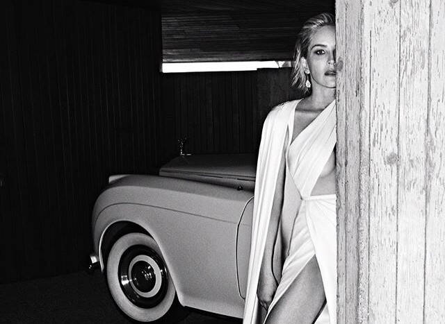 Sharon Stone posa para a Vogue Portugal / Foto: Reprodução Instagram