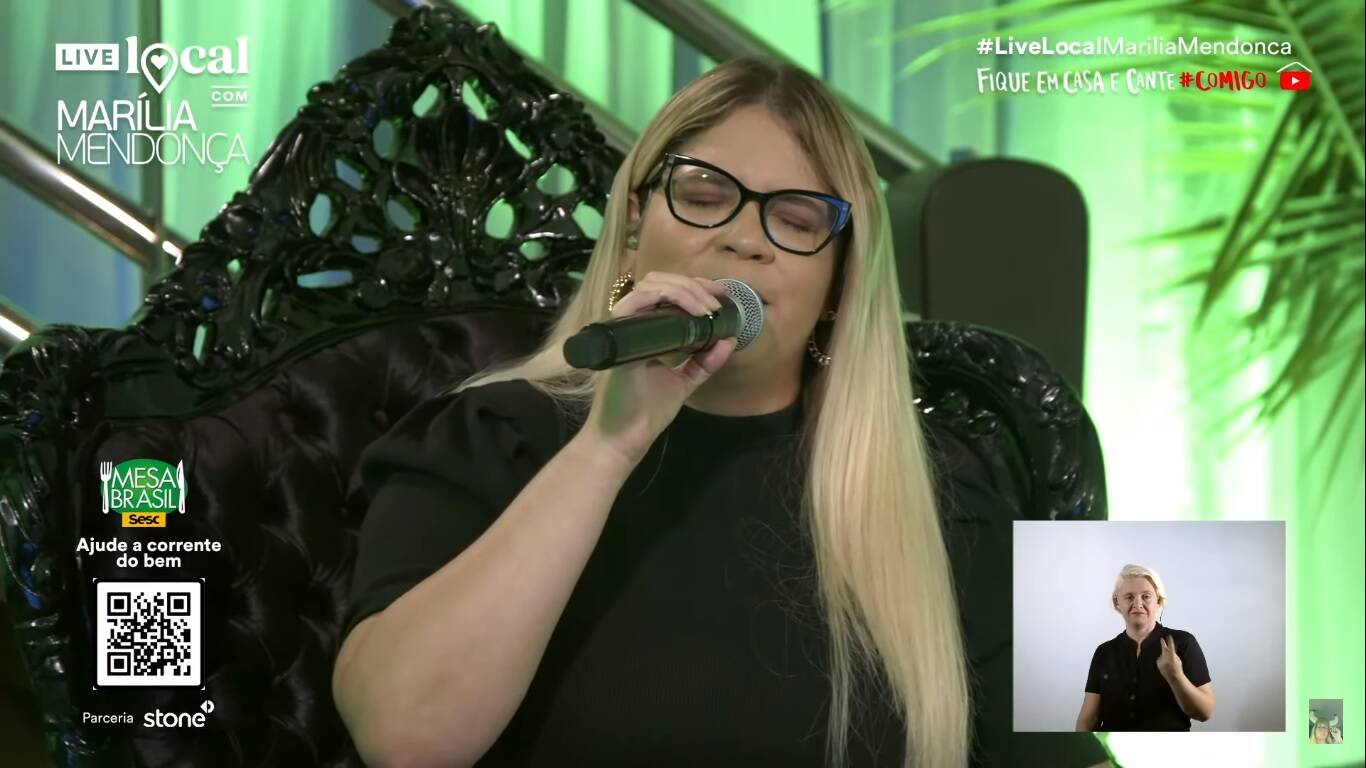 Live de Marília Mendonça quebra recorde no YouTube