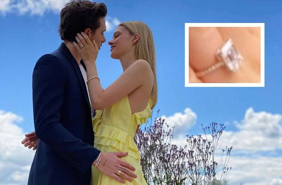 O anel de noivado de diamantes do filho de Beckham com Nicola Peltz é avalisdo em mais de R$2.3 milhões