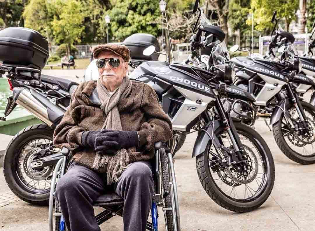 Morre no Rio, aos 104 anos, o policial mais antigo da Polícia Militar. Foto: Reprodução Instagram