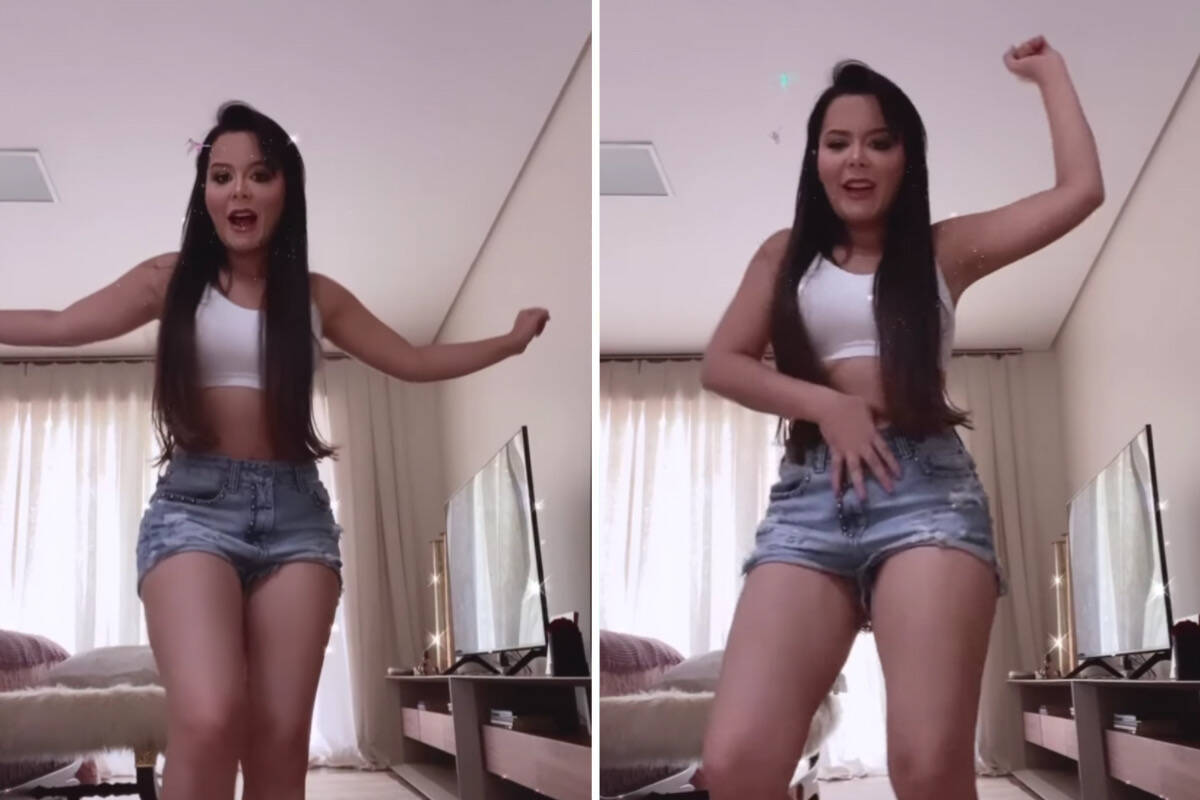 Maraisa posta vídeos dançando e impressiona seguidores