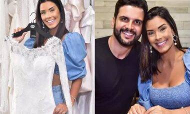 Com casamento agendado, Ivy Moraes escolhe alianças avaliadas em R$ 120 mil