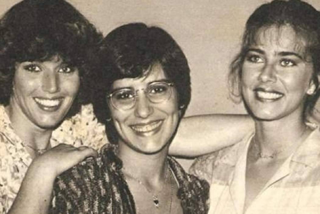 Glória Pires posta foto rara durante os bastidores da novela "As Três Marias"