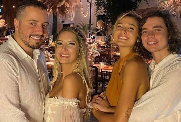 João Figueiredo leva Sasha Meneghel para casamento. (Foto: Reprodução/Instagram)
