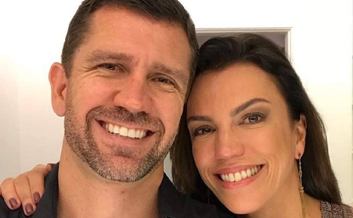 A jornalista da Globo Ana Paula Araujo parabeniza o namorado: "todo o meu amor"