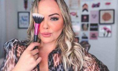 Andreza Goulart, a primeira influenciadora de maquiagem do YouTube que continua bombando nas rede sociais. Foto: Divulgação