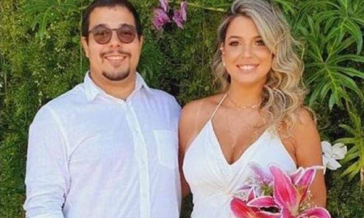 Filho de Zeca Pagodinho, Louiz Carlos se casa com Thays Souza em cerimônia íntima no Rio