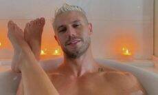 Ex-BBB Mari Gonzalez faz clique na banheira para celebrar 5 anos com Jonas Sulzbach