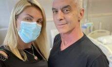 Ana Hickmann posa com Alexandre Correa durante tratamento contra o câncer: "Força"