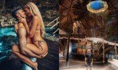 Gabriel Medina e namorada curtem viagem ao México em resort com diárias de R$33 mil