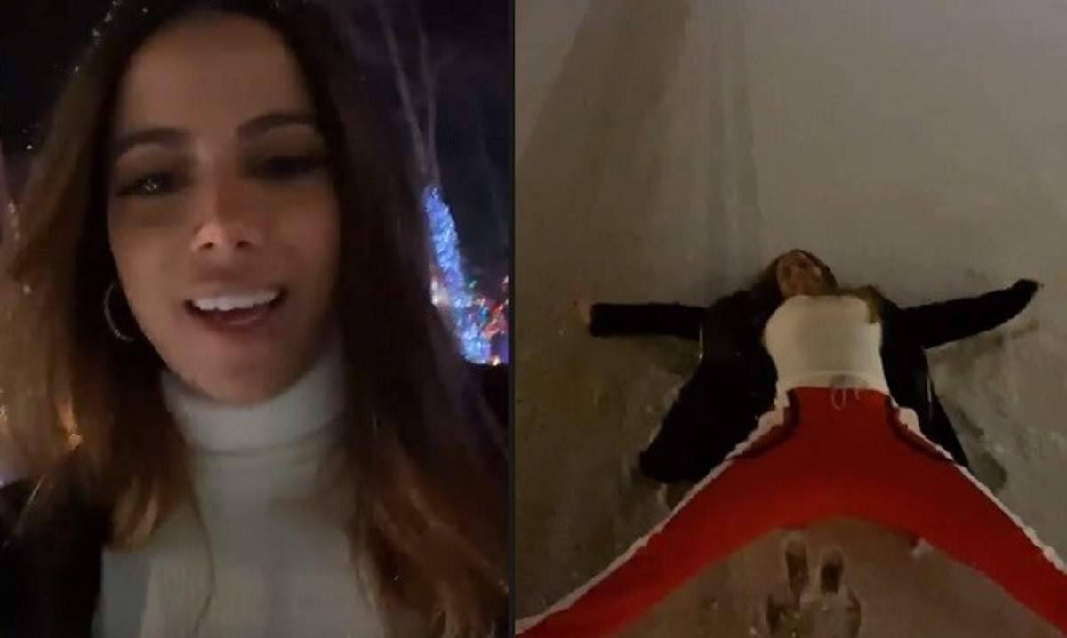 Anitta curte neve e viagem nos EUA e fala que não existe homem no seu "nível". (Foto: Reprodução/Instagram)