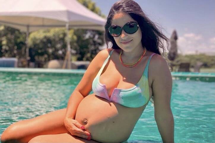 Camilla Camargo fala sobre segunda gravidez: "Não estava aguentando ficar em pé"