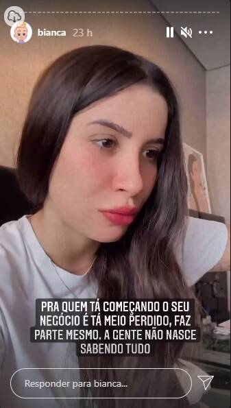 Grávida, Bianca Andrade desabafa sobre rotina corrida: "dou uns surtinhos" (Foto: Reprodução/Globo)