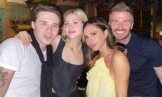 Brooklyn Beckham curte noite com a noiva e os pais: "Minhas pessoas preferidas"