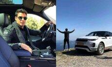 Cauã Reymond posa com carro de luxo de meio milhão de reais na Grécia