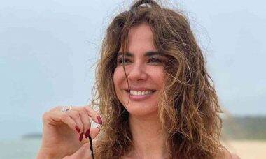Luciana Gimenez posa nua para protestar por assédio: 'respeito'
