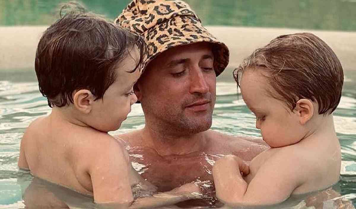 Paulo Gustavo encanta os fãs com vídeo fofo do filho na piscina