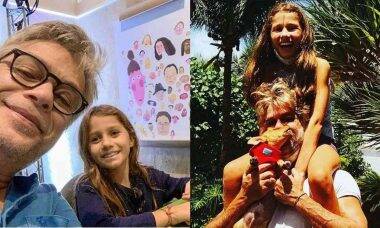 Fabio Assunção posta vídeo divertido com a filha: 'pai pentelho'