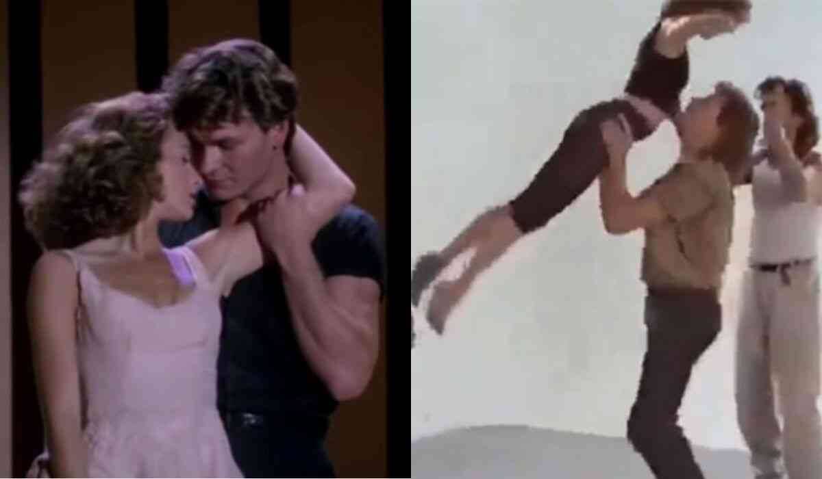 Vídeo inédito mostra Patrick Swayze e Jennifer Grey ensaiando para 'Dirty Dancing'