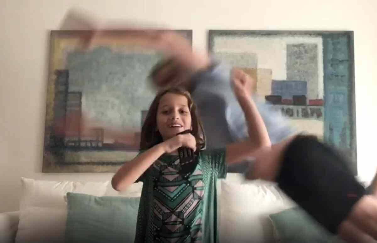 Fabio Assunção posta vídeo divertido com a filha: 'pai pentelho' (Foto: Reprodução/Instagram)