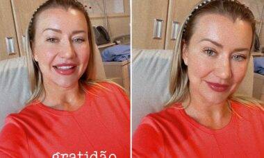 Ana Paula Siebert passa por cirurgia de emergência: "Estou ótima"