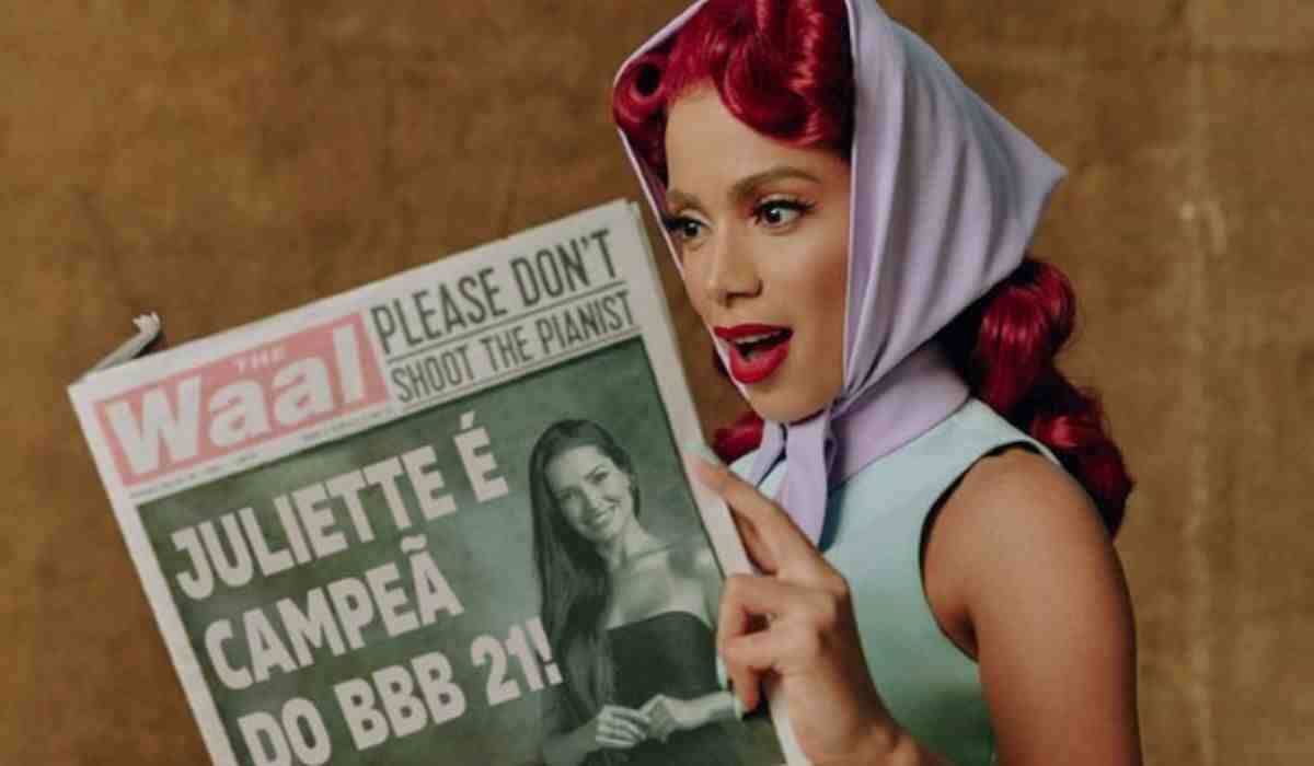 Anitta se diverte com meme de Juliette em foto promocional: 'o acerto'