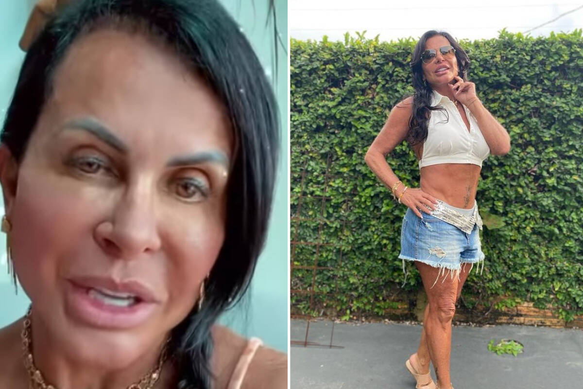 Gretchen fala sobre barriga sarada após acusações de plástica: "300 abdominais por dia"