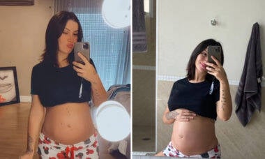 Bianca Andrade exibe barriga de 6 meses de gravidez e se emociona