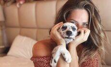 Giovanna Ewbank posa com a nova cachorrinha da família: "Deixando o meu dia mais leve"