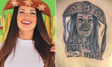 BBB 21: Fã faz tatuagem enorme de Juliette Freire nas costas