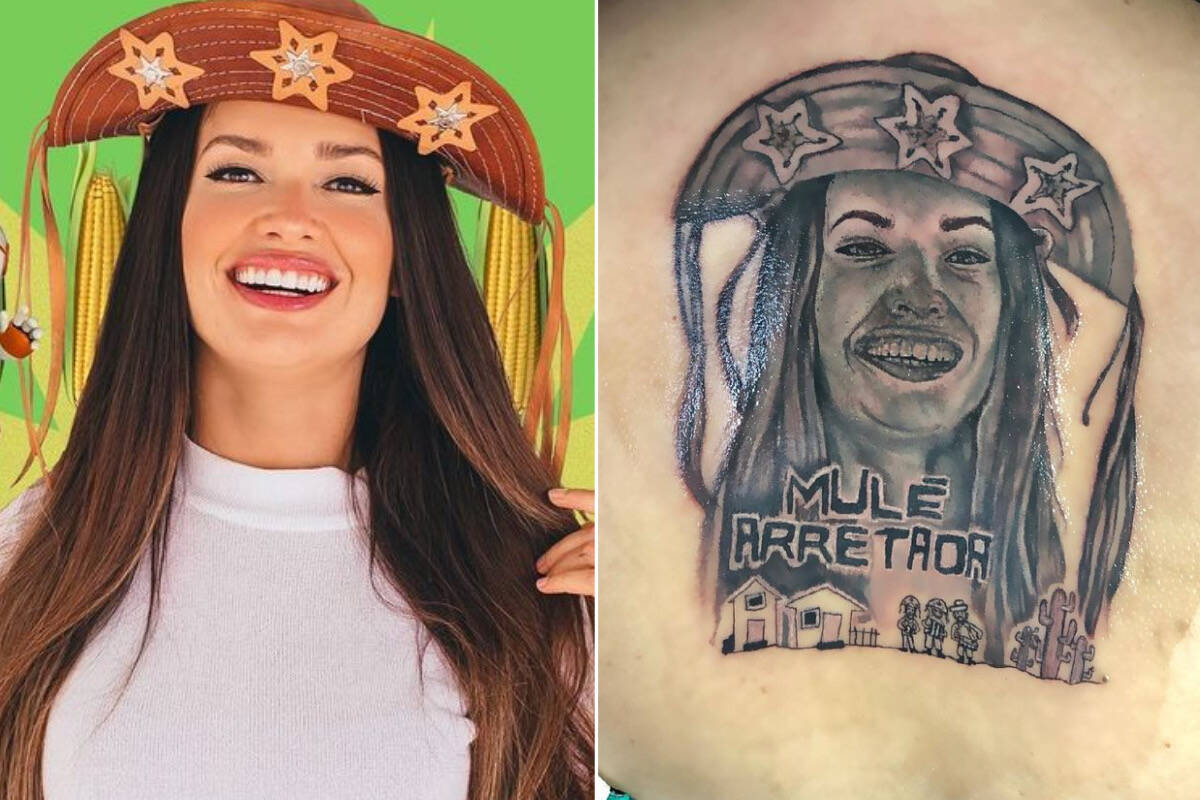 BBB 21: Fã faz tatuagem enorme de Juliette Freire nas costas