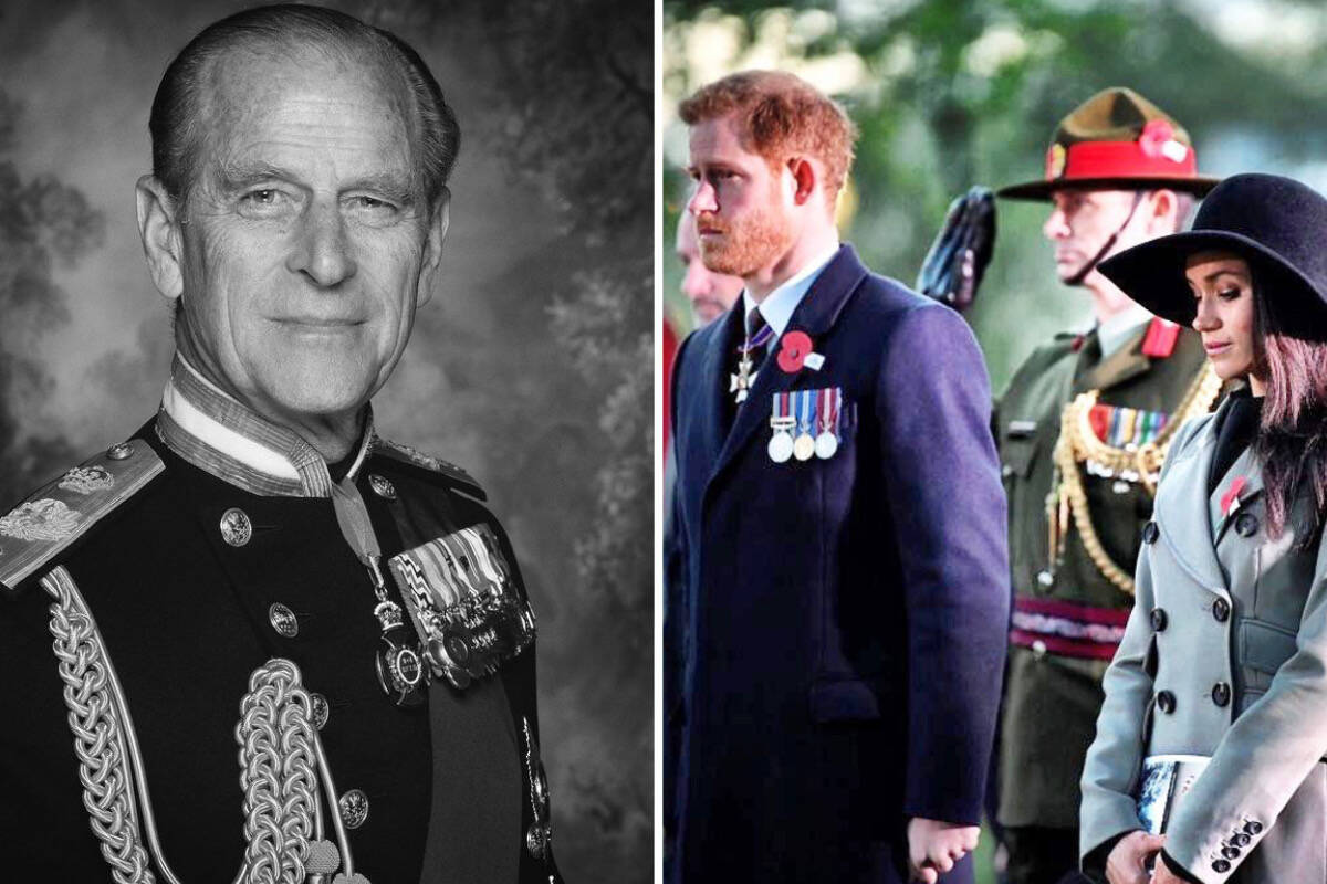 Harry e Meghan Markle lamentam a morte de Príncipe Philip