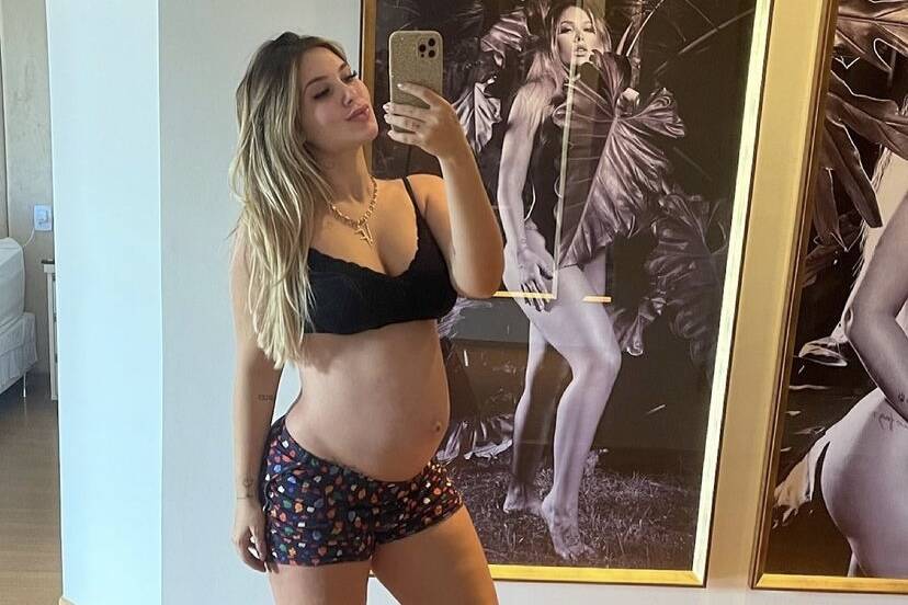 Na reta final da gravidez, Virginia Fonseca atualiza fãs: "Faltam 4 semanas"