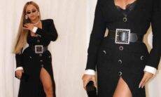 Beyoncé posa com vestido de lã e fãs brasileiros brincam: 'vai pra onde?'