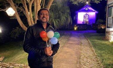 Geraldo Luís celebra aniversário e relembra cura do coronavírus: "Duas datas de nascimento"