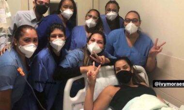 Ivy Moraes passa por cirurgia de emergência após abscesso cutâneo
