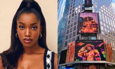Iza celebra divulgação de sua nova música nos EUA: 'tô na Times Square'