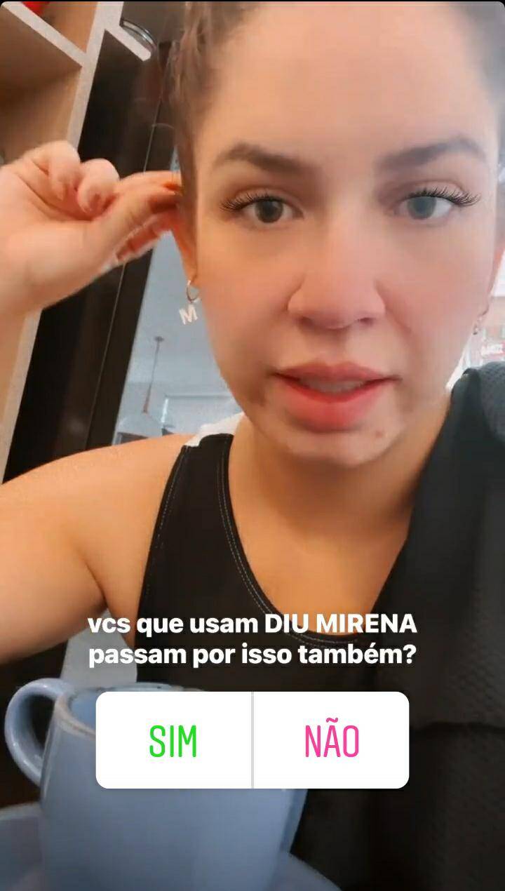 Marilia Mendonça desabafa sobre acnes após uso do DIU: 'não para' (Foto: Reprodução/Instagram)