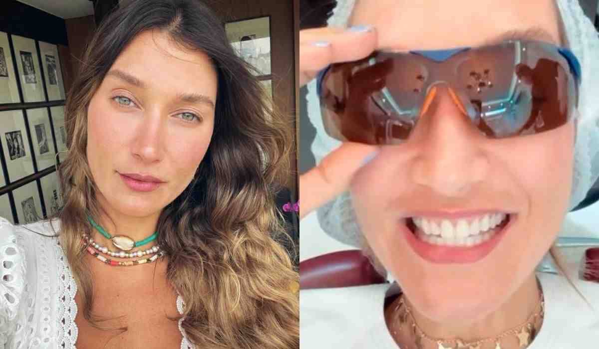 Gabriela Pugliesi muda lentes de contato dos dentes: 'mais imperfeito'v