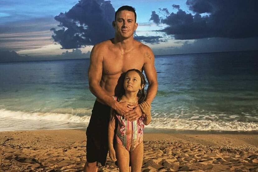 Channing Tatum mostra o rosto da filha de 8 anos pela primeira vez: "Meu mundo"