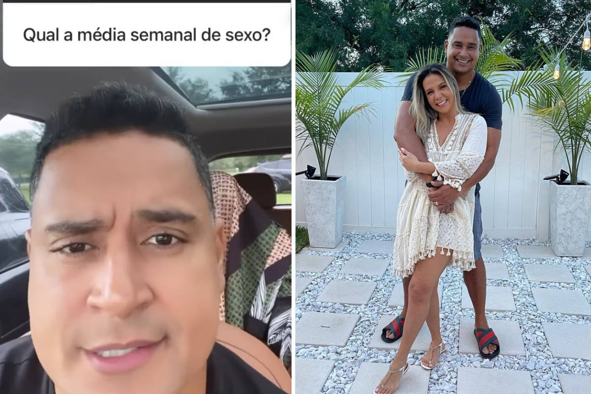 Xanddy fala sobre vida sexual com Carla Perez e ela cai na gargalhada: "Tá rindo de que?"