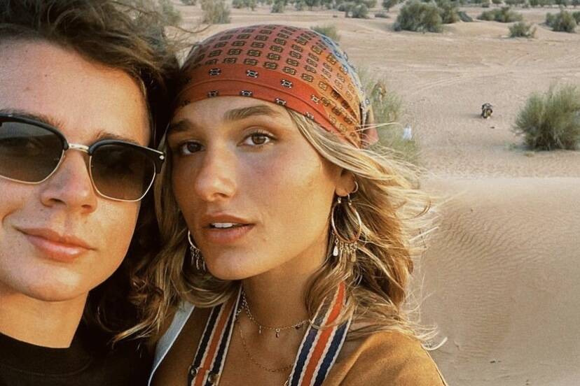 Sasha Meneghel curte viagem no deserto com o marido: "Meu coração está cheio de amor"