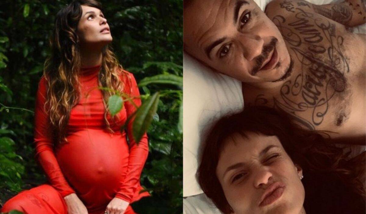 Esposa de Marcelo D2 exibe gravidez em ensaio de gestante