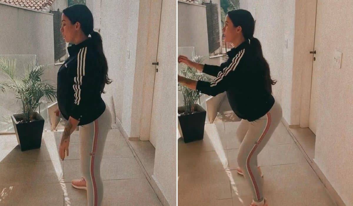 Bianca Andrade posta rotina de treino com 38 semanas de gravidez