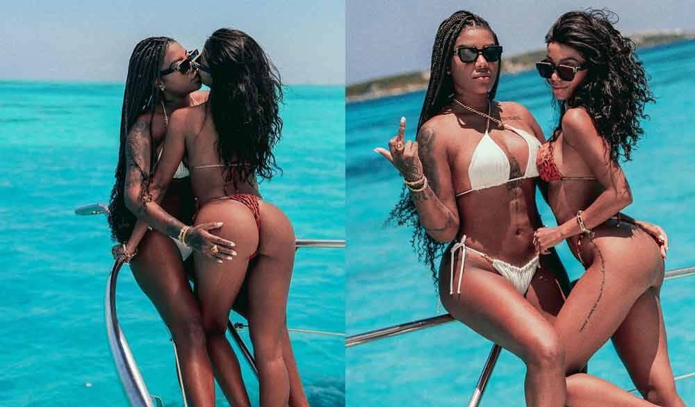  Ludmilla e Brunna Gonçalves aparecem deslumbrantes durante viagem a Cancún. Foto: Reprodução Instagram