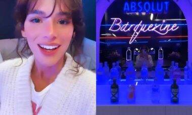 Bruna Marquezine ganha bar em garagem transformada em balada: 'barquezine'