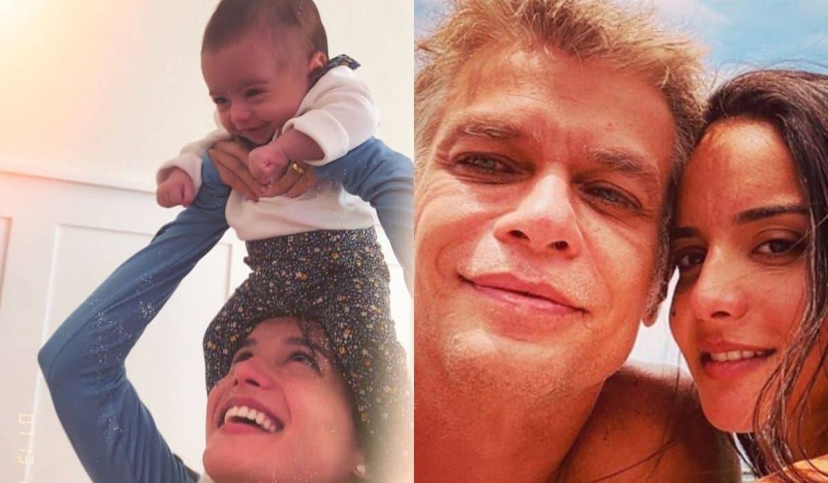 Esposa de Fabio Assunção posta clique raro com a filha: 'todo meu mundo'